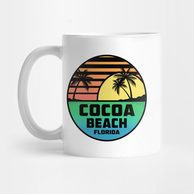 Cocoa Beach Florida Tropical Beach Surfing Scuba Surf Vacation by DD2019